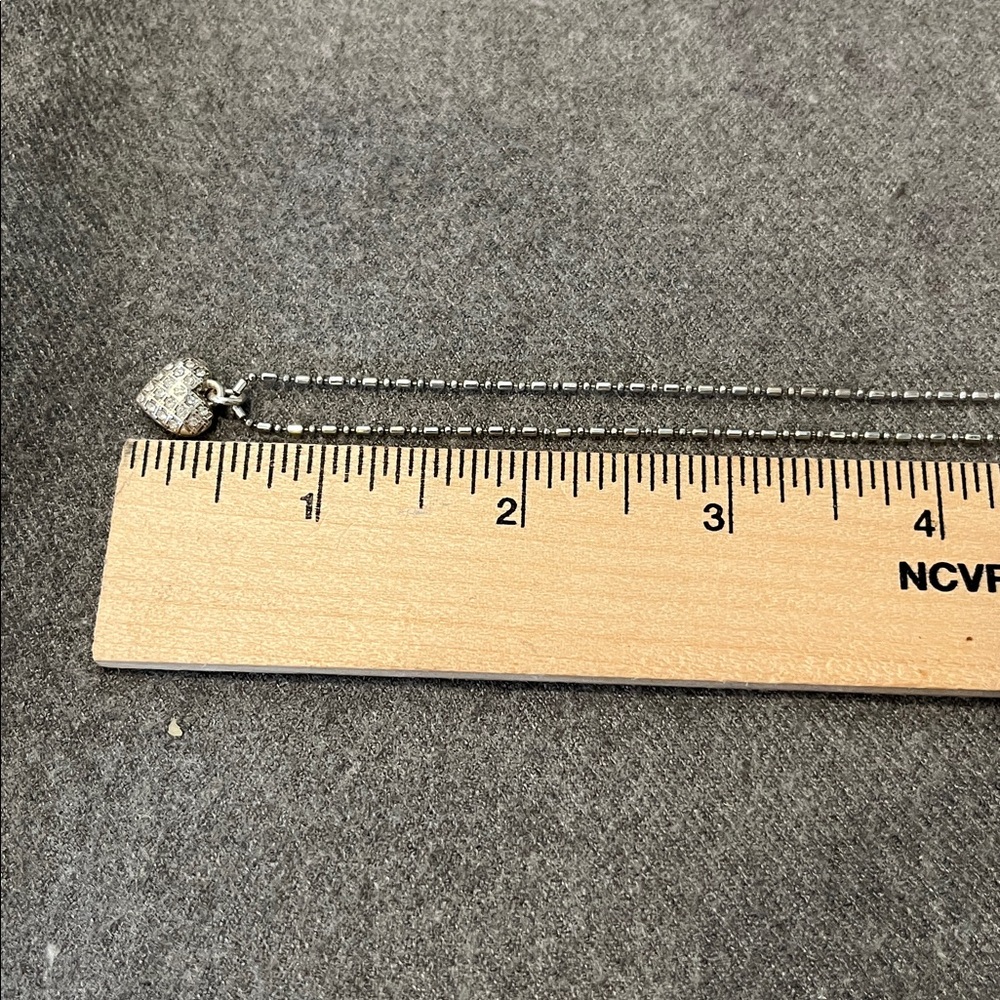 Brighton Crystal heart Necklace - Picture 7 of 9